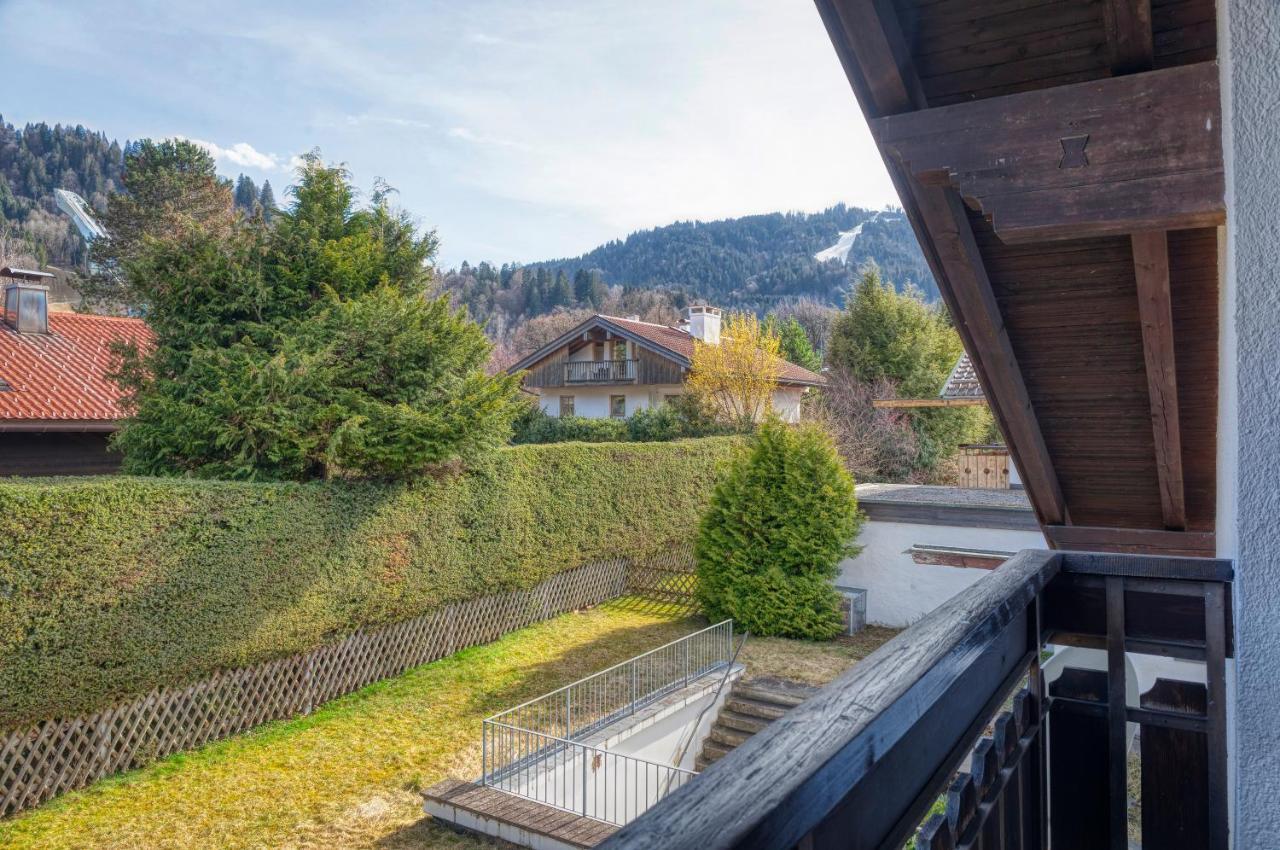 Ruhige Ferienwohnung Partenkirchen 2 Garmisch-Partenkirchen Dış mekan fotoğraf