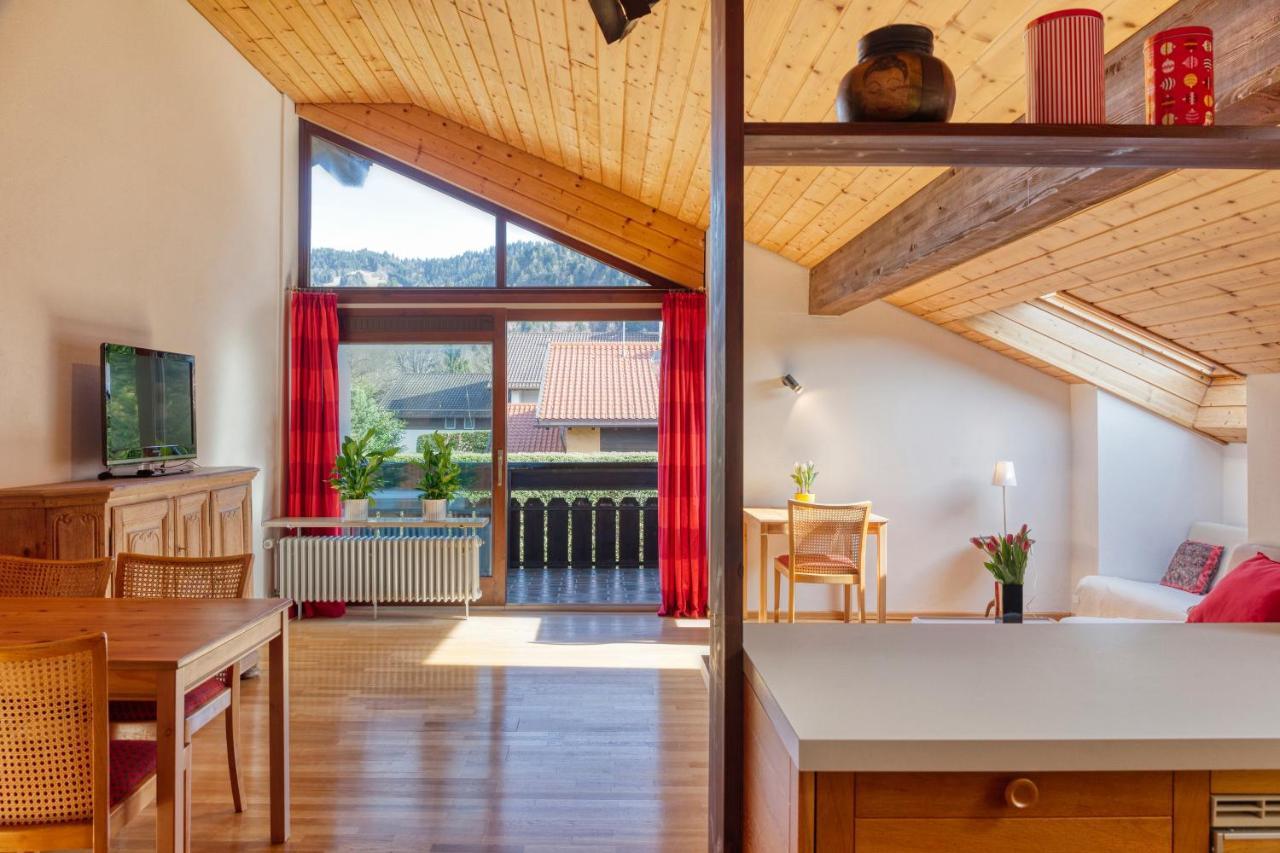 Ruhige Ferienwohnung Partenkirchen 2 Garmisch-Partenkirchen Dış mekan fotoğraf